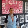 Sharon Simms in art room at La Perouse